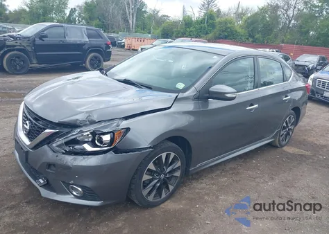 2019 Nissan Sentra Sr z USA, uszkodzony, nr VIN 3N1AB7AP6KY382856